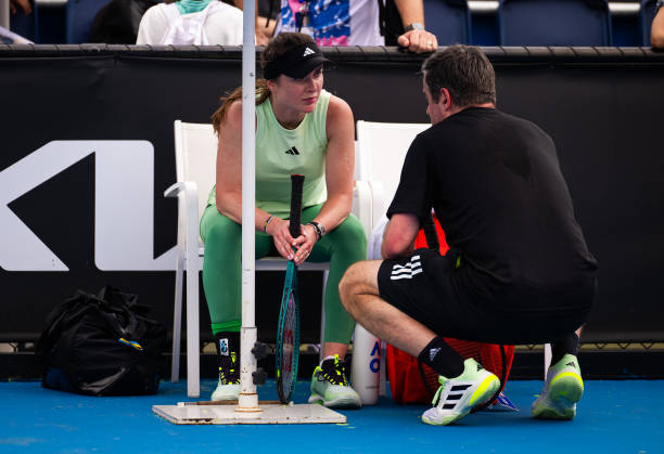 "Просто две мамы поиграли в теннис". Свитолина провела тренировку с Кербер в Мельбурне (ФОТО)