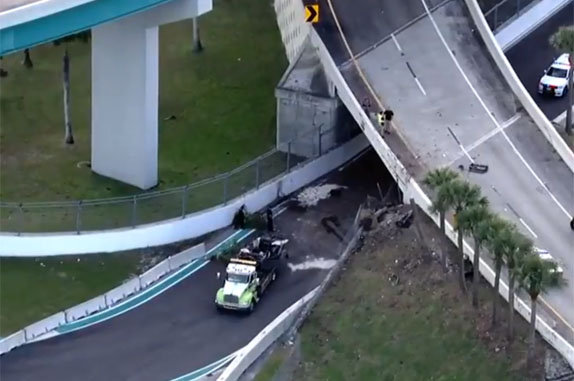 На трассе в Майами произошёл смертельный инцидент