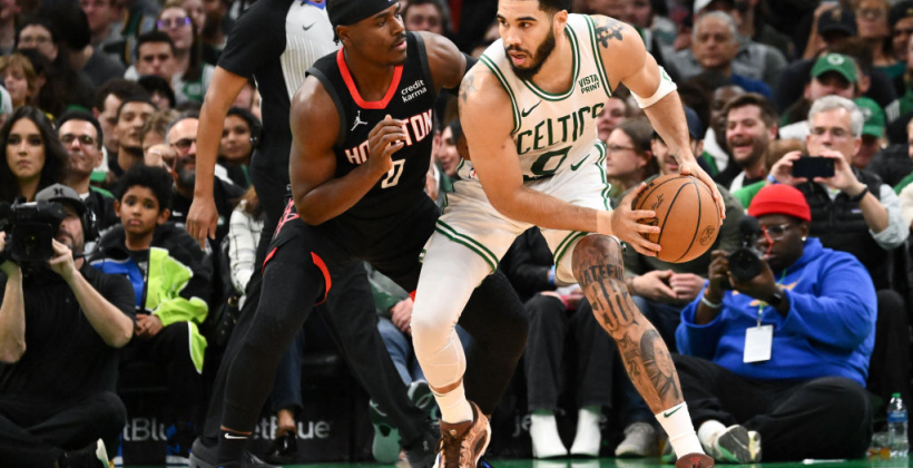Бостон с Михайлюком уверенно разбил Хьюстон в НБА