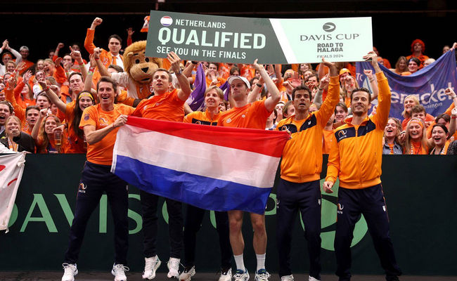 Кубок Дэвиса. Словакия разгромила Сербию, Нидерланды, Аргентина и Чили одержали волевые победы