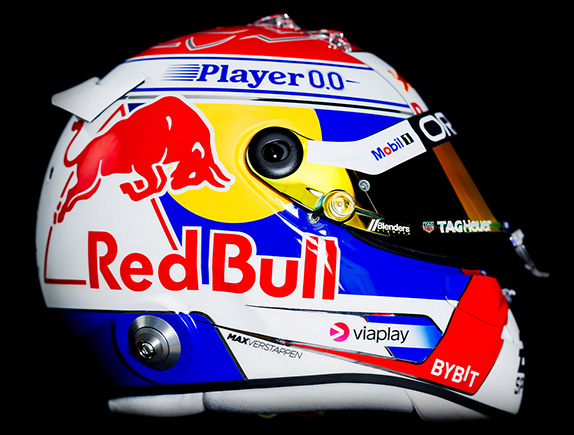 Ферстаппен представил раскраску шлема