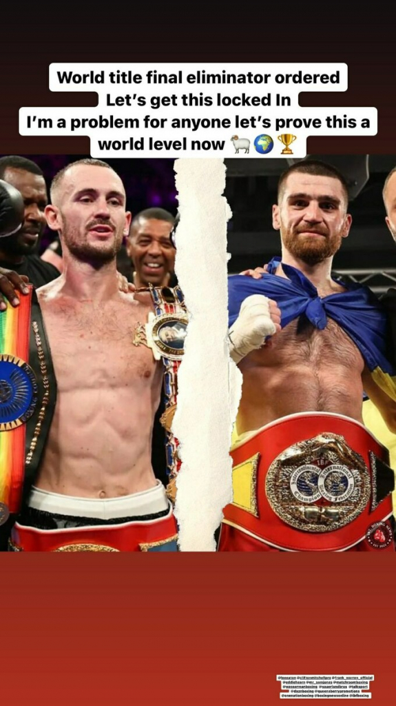 Карен Чухаджян проведет элиминатор IBF против соперника из Великобритании