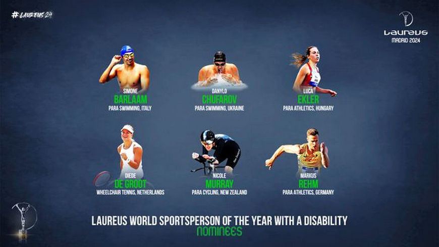 Теннисисты попали в число номинантов спортивной премии "Laureus World Sports Awards"