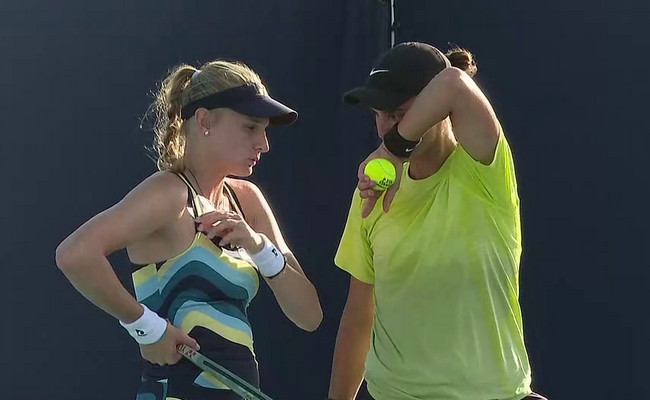 Майами. Калинина и Ястремская одержали победу в первом круге Майами. Калинина и Ястремская одержали победу в первом круге