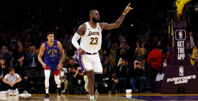 ЛеБрон Джеймс набрал 40 000 очков впервые в истории НБА ЛеБрон Джеймс набрал 40 000 очков впервые в истории НБА