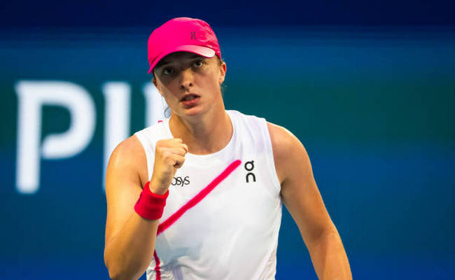 Майами. Швёнтек разгромила Джорджи и снова встретится с Носковой Майами. Швёнтек разгромила Джорджи и снова встретится с Носковой