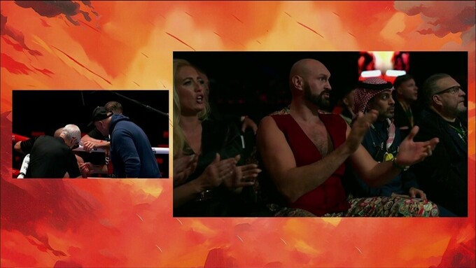 С Тайсоном около ринга. Брат Фьюри выиграл бой в андеркарде Джошуа – Нганну