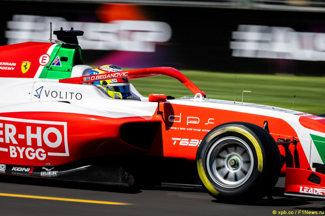 Ф3: Дино Беганович выиграл воскресную гонку в Мельбурне Ф3: Дино Беганович выиграл воскресную гонку в Мельбурне