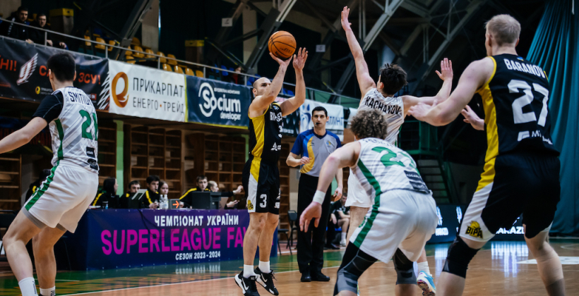 БИПА в овертайме обыграла Политехнику-Галичину, но осталась девятой в Суперлиге FAVBET