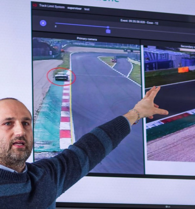 В Италии представили систему контроля границ трассы В Италии представили систему контроля границ трассы