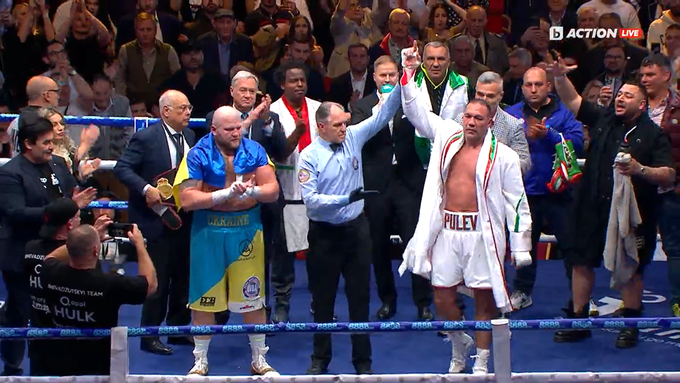 Украинский Халк по очкам проиграл в Софии ветерану Кубрату Пулеву