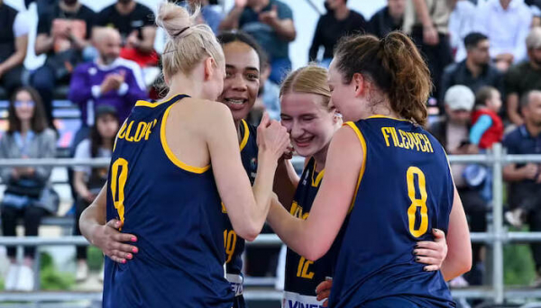 Женская сборная Украины по баскетболу 3х3 стала победительницей международного турнира в Германии