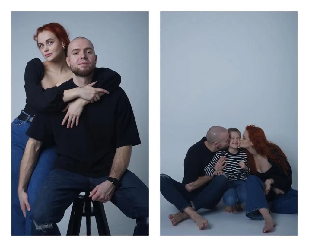 «12 років разом». Сидоров разом з дружиною та сином знявся у надзвичайно милій фотосесії