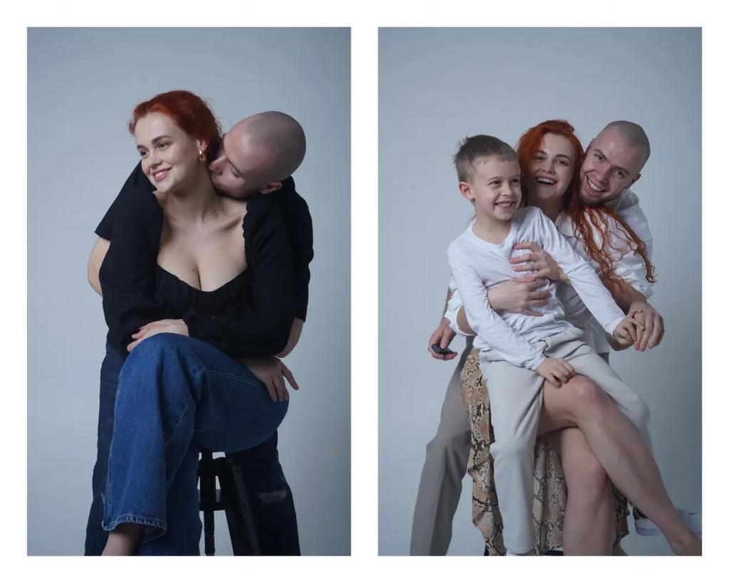 «12 років разом». Сидоров разом з дружиною та сином знявся у надзвичайно милій фотосесії