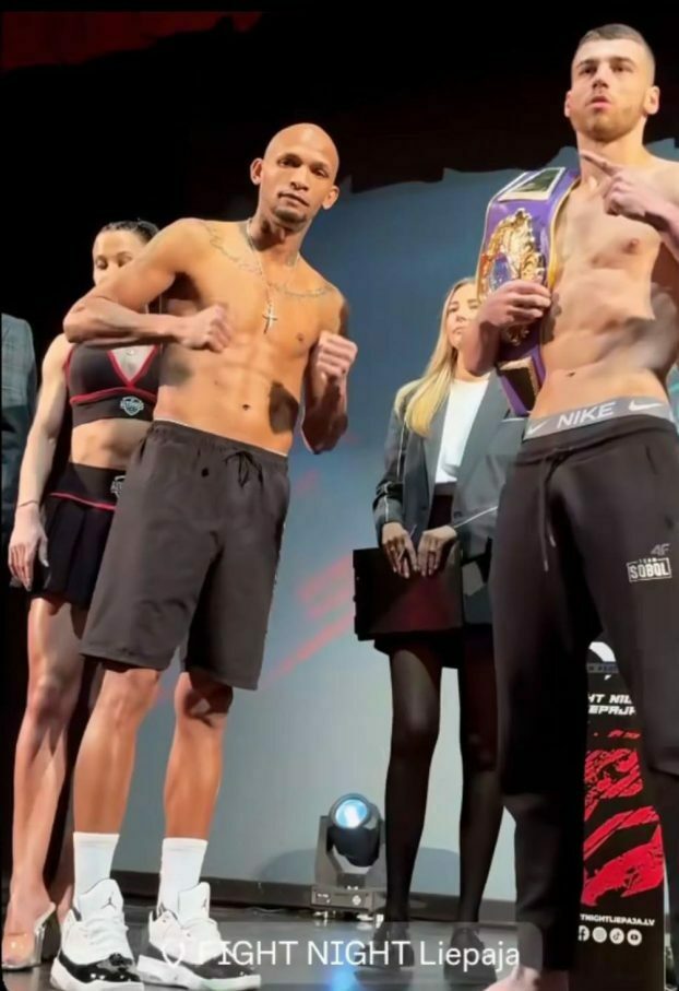 Украинец Богдан Соболь нокаутом в Латвии одержал 18-ю победу в карьере