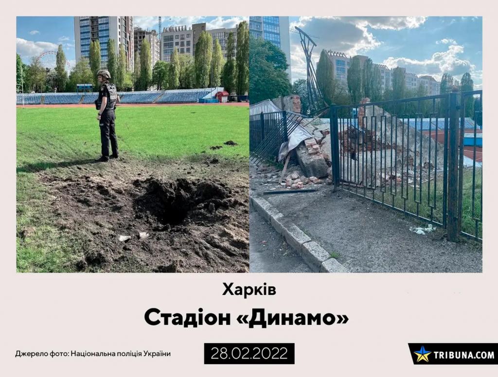 База знищених Росією спортивних об'єктів України – їх вже понад 500 (фото)
