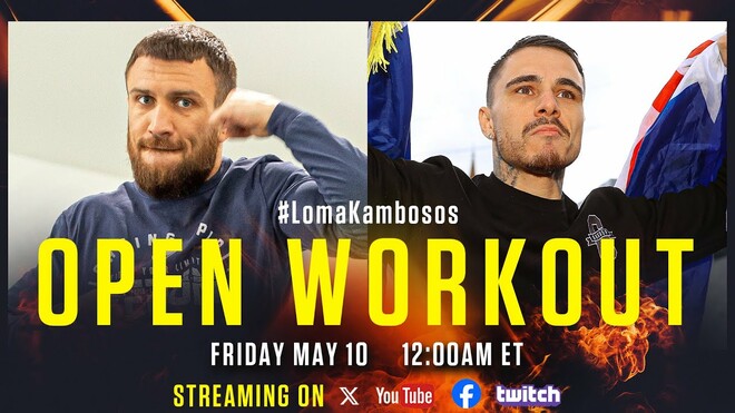 Василий Ломаченко – Джордж Камбосос. Открытая тренировка. Смотреть LIVE Василий Ломаченко – Джордж Камбосос. Открытая тренировка. Смотреть LIVE
