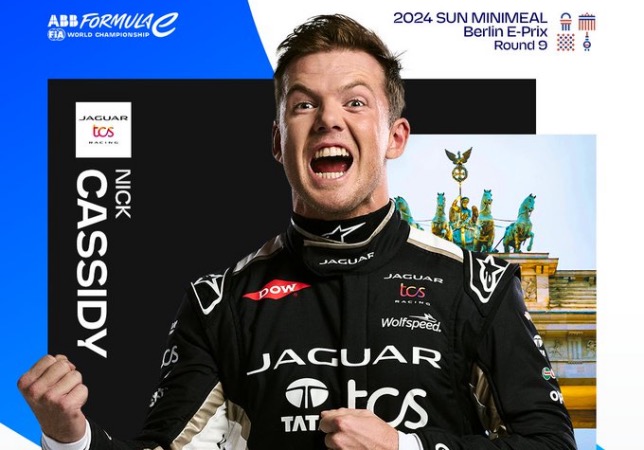 Формула E: Субботнюю гонку в Берлине выиграл Ник Кэссиди Формула E: Субботнюю гонку в Берлине выиграл Ник Кэссиди