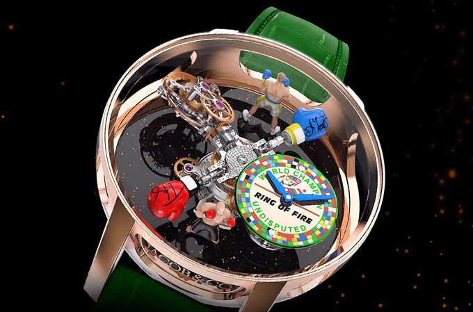 ФОТО. Усик пришел на пресс-конференцию в эксклюзивных часах. Какая цена?