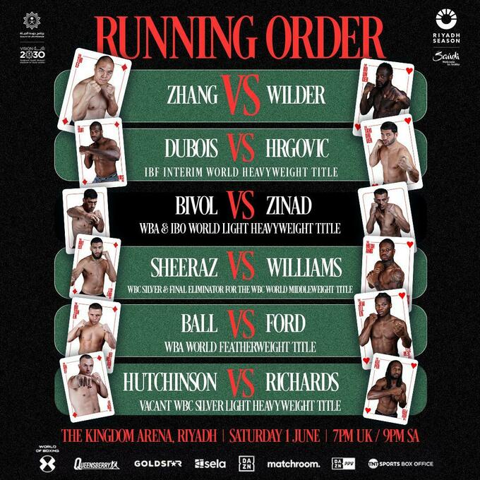 Шоу в Эр-Рияде. Шираз уничтожил Уильямса, Бол отобрал титул у Форда