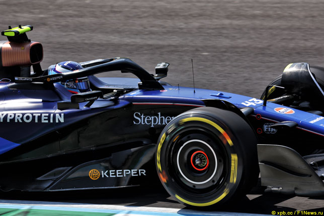 Колапинто: Мне ещё предстоит найти подход к шинам Колапинто: Мне ещё предстоит найти подход к шинам