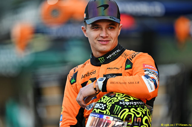 Ландо Норрис: Мне нравится наблюдать за перепалкой! Ландо Норрис: Мне нравится наблюдать за перепалкой!