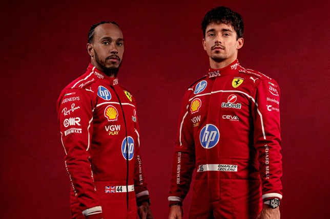 В Ferrari представили новые гоночные комбинезоны В Ferrari представили новые гоночные комбинезоны