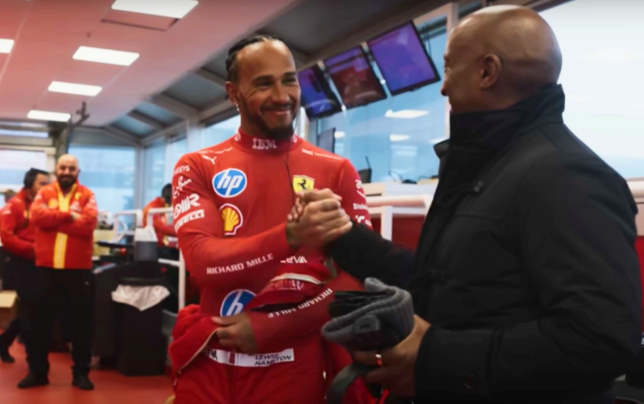 Видео: Первые дни Льюиса Хэмилтона в Ferrari Видео: Первые дни Льюиса Хэмилтона в Ferrari