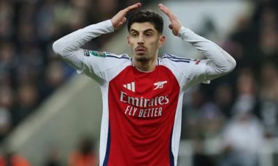 Арсенал срочно ищет замену Хаверцу после травмы