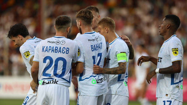 "Динамо" - "Маккаби" в Лиге Европы, счет 1:0 - ВИДЕО