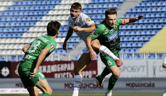 Динамо Киев разгромило Полесье 4:1 в 4-м туре