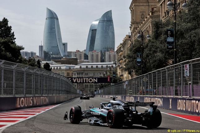 Джордж Расселл: Скорость Ferrari впечатляет Джордж Расселл: Скорость Ferrari впечатляет