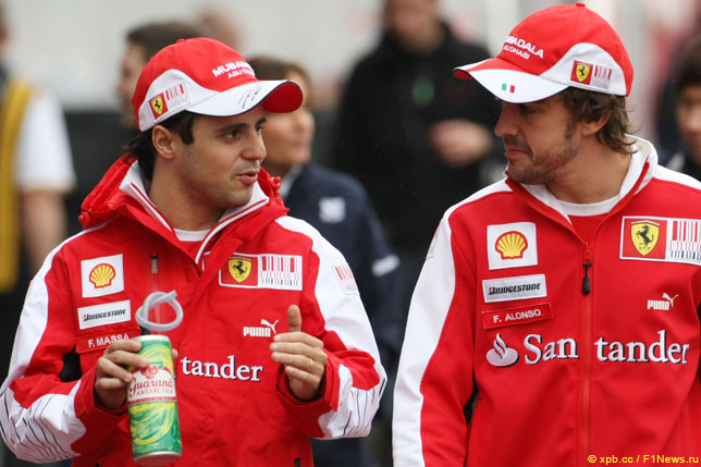 Масса: Ferrari запретила мне публично говорить об Алонсо Масса: Ferrari запретила мне публично говорить об Алонсо