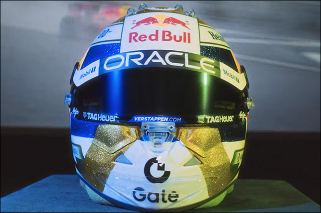 Ферстаппен представил раскраску шлема для Бразилии Ферстаппен представил раскраску шлема для Бразилии