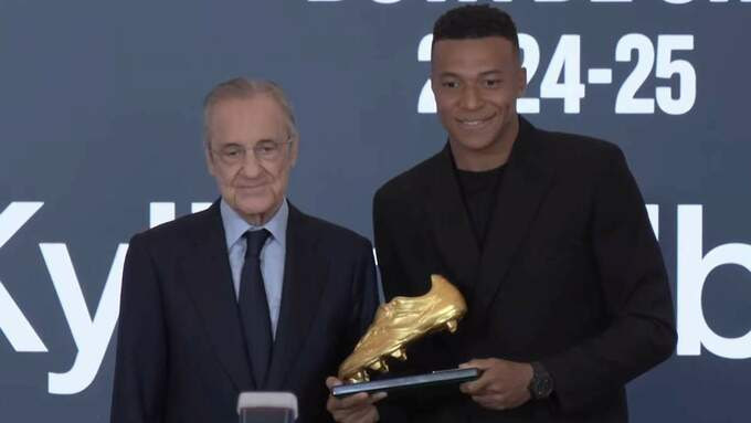 Мбаппе стал обладателем «Золотой бутсы» и вошел в историю «Реала»