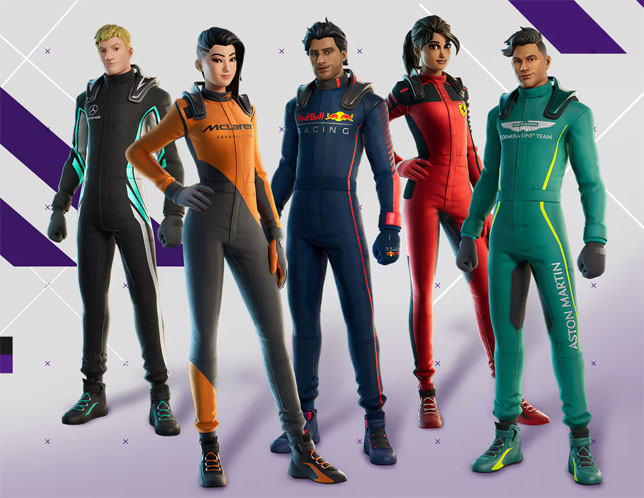 Формула 1 объявила о сотрудничестве с Fortnite Формула 1 объявила о сотрудничестве с Fortnite