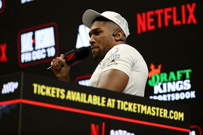 Джошуа ответил Фьюри про ставку на Пола: «Я уже сделал ставку на бой» Джошуа ответил Фьюри про ставку на Пола: «Я уже сделал ставку на бой»