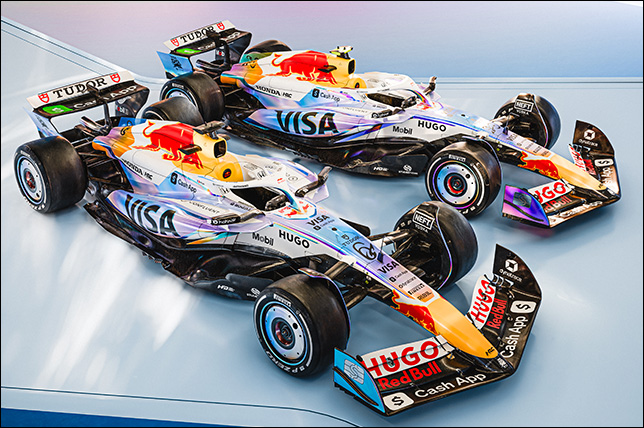 В Racing Bulls показали раскраску машин для Вегаса В Racing Bulls показали раскраску машин для Вегаса