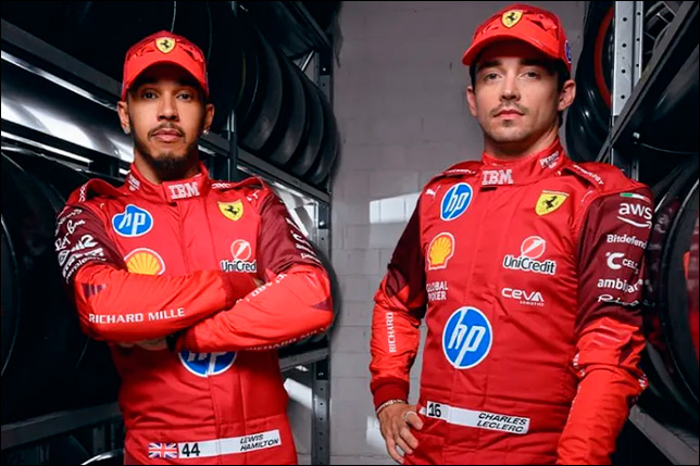 В Ferrari показали комбинезоны для Лас-Вегаса В Ferrari показали комбинезоны для Лас-Вегаса