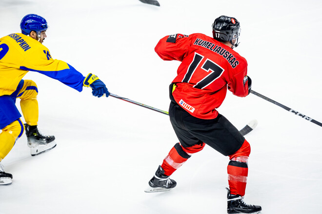 Забросили 5 шайб. Сборная Украины разгромила соперника по ЧМ Забросили 5 шайб. Сборная Украины разгромила соперника по ЧМ