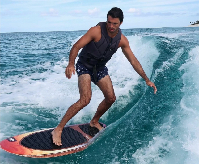 Карлос Сайнс отдыхает на Багамах Карлос Сайнс отдыхает на Багамах