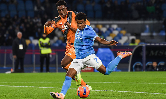 Серия А. Очень важная победа Наполи над Аталантой после бури Серия А. Очень важная победа Наполи над Аталантой после бури