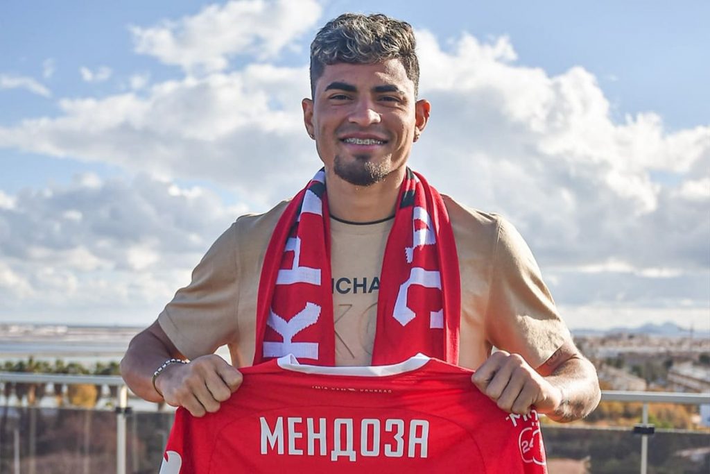 Глейкер Мендоса может перейти из Кривбасса в Полесье