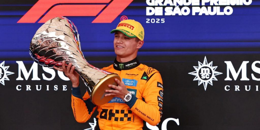 Итог Формулы-1 в Бразилии: Норрис на пути к титулу