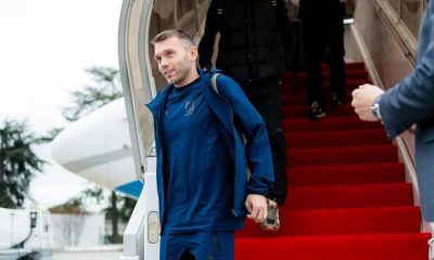 Сборная Украины прибыла в Париж на матч с Францией