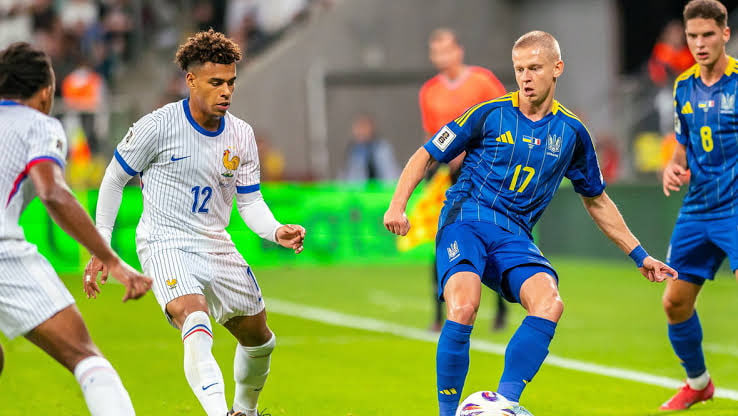 История футбольного противостояния Франции и Украины