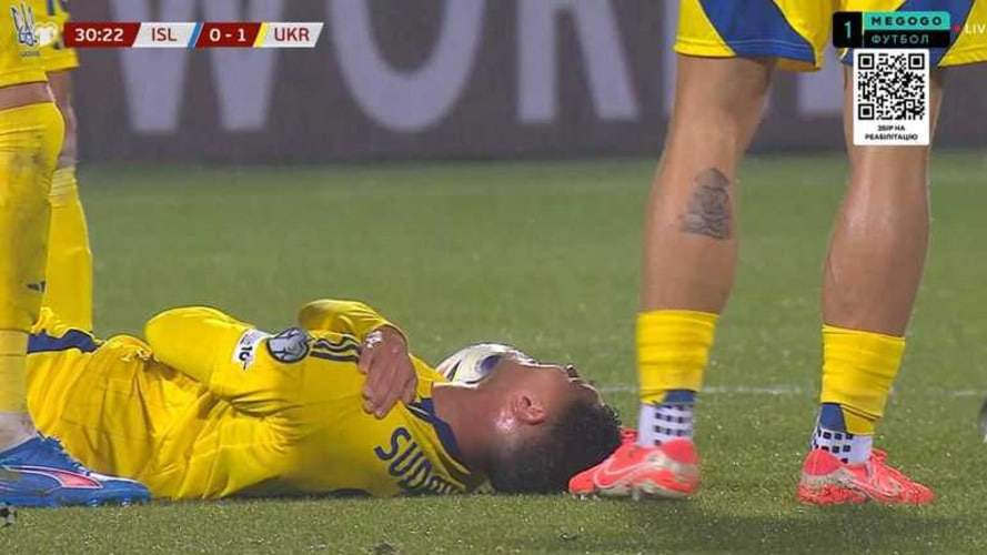 Судаков выбыл перед решающим матчем с Исландией