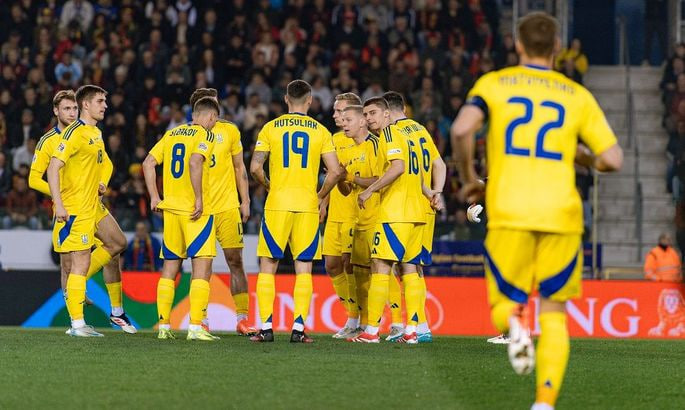 Украина опустилась на одну позицию в рейтинге ФИФА