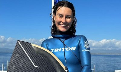 Садурская нырнула на 86 метров без ласт — мировой рекорд