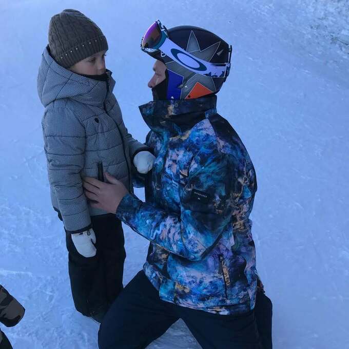 ФОТО. Жена Усика показала редкостные семейные кадры